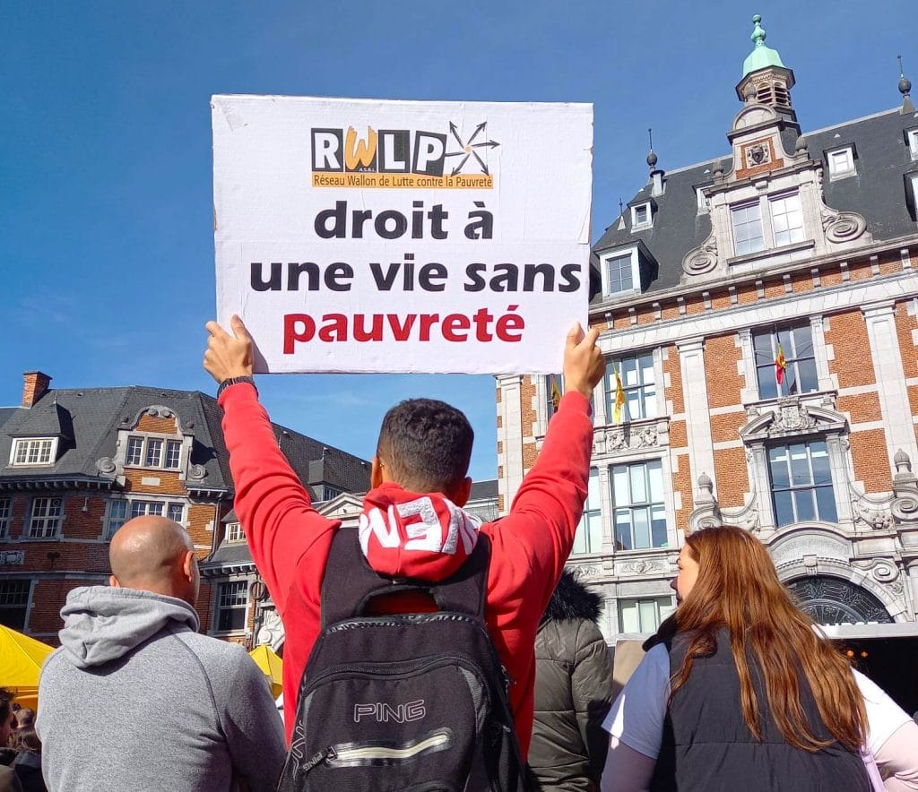 Droit à une vie sans pauvreté - Journée de lutte contre la pauvreté - 17 octobre 2023, Namur